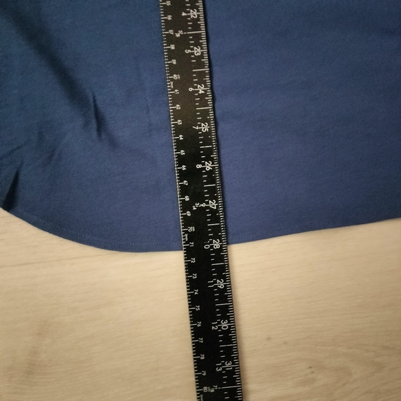 Pique Maker's Shirt Medium Long Sleeve Men Made In Japan - Picture 4 of 5